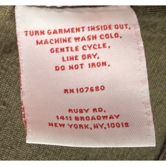 Ruby Rd Snake Print Animal Print Zip Up Jacket Olive/Brown Lightweight Size 22W - Picture 11 of 11